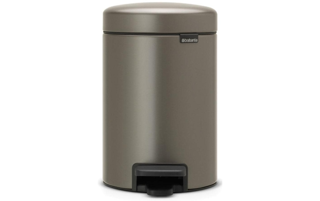 Brabantia Poubelle cosmétique NewIcon 3 l, Platine