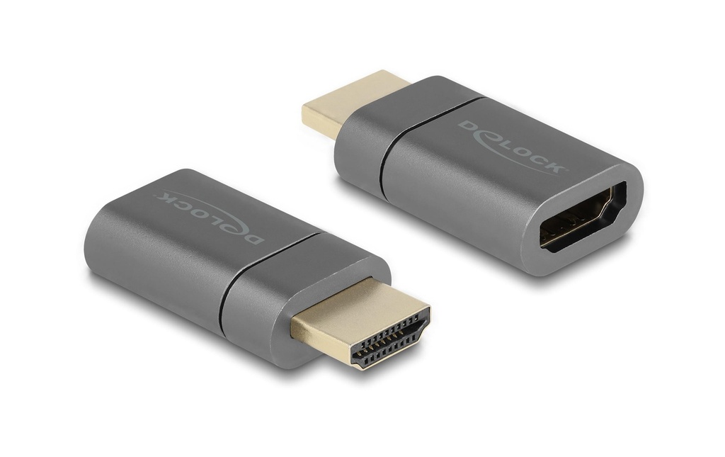 Delock Adaptateur HDMI - HDMI 8K 60 Hz magnétique