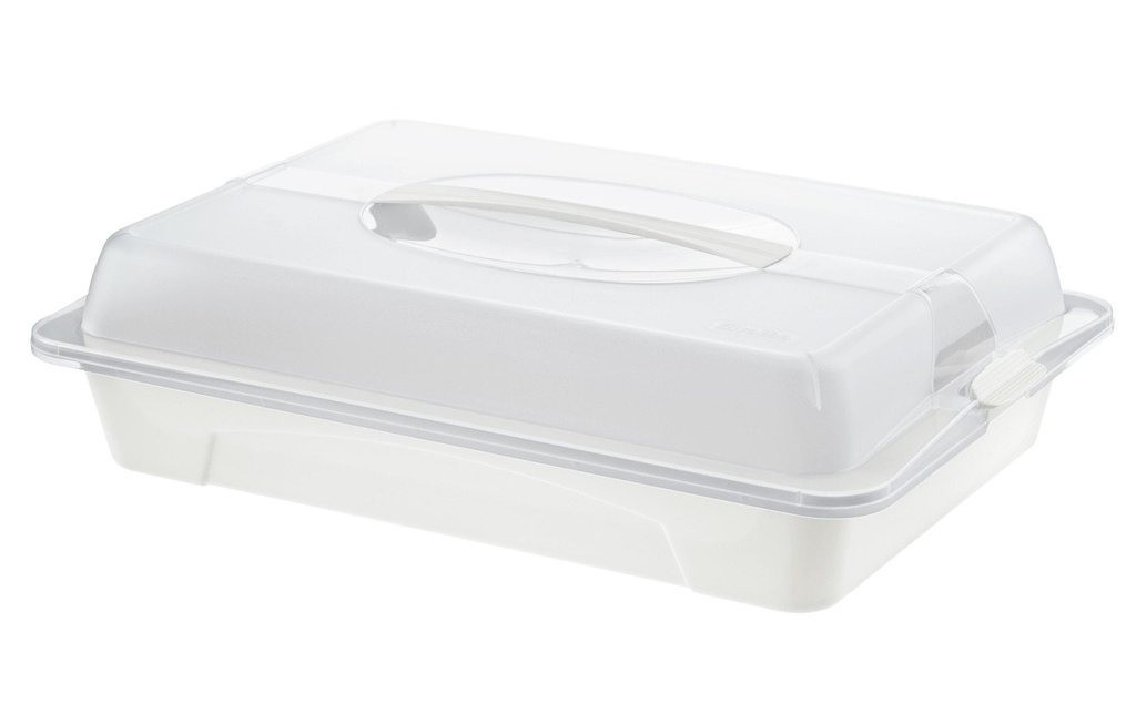 Rotho Boîte de transport pour gâteau Cool & Fresh Blanc