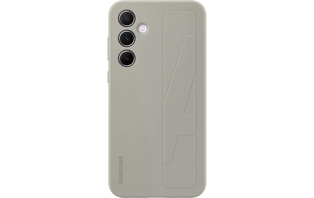 Samsung Coque arrière Standing Grip Galaxy Galaxy A55 5G Gris