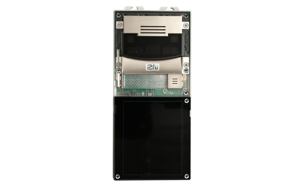 2N Station de porte IP LTE Verso Unité principale avec caméra, argent