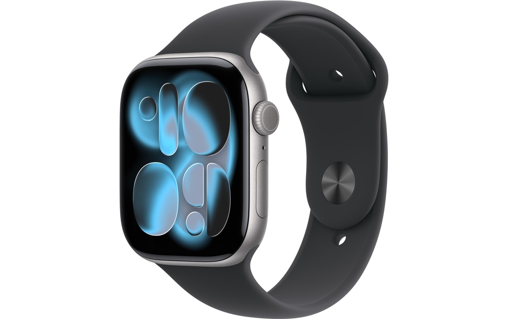 Apple Watch Series 11 46 mm LTE Space Grey Alu Black Sport S/M