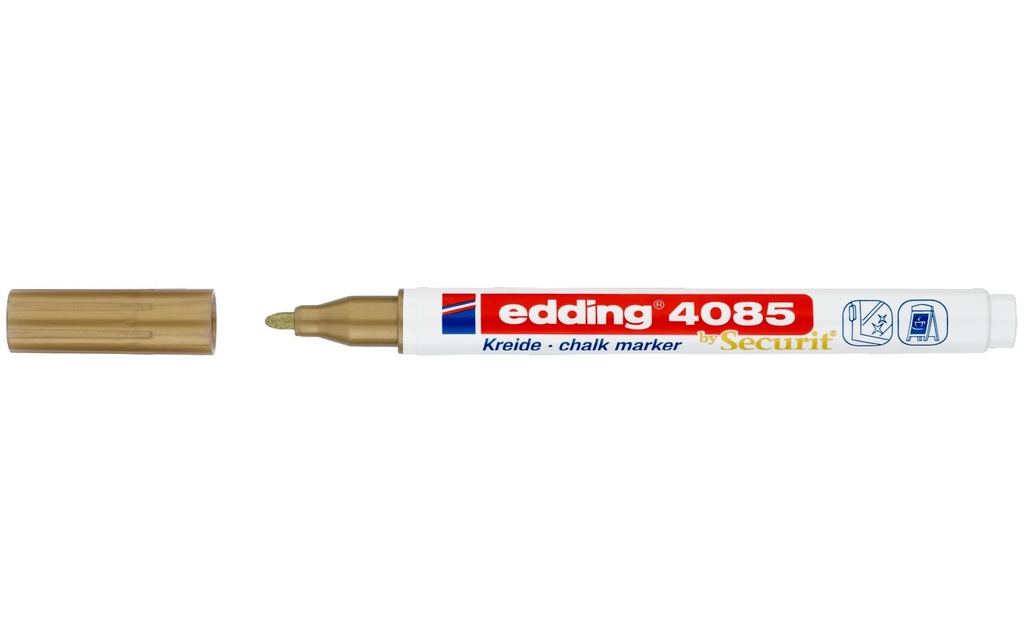 EDDING Marqueur craie 4085 or