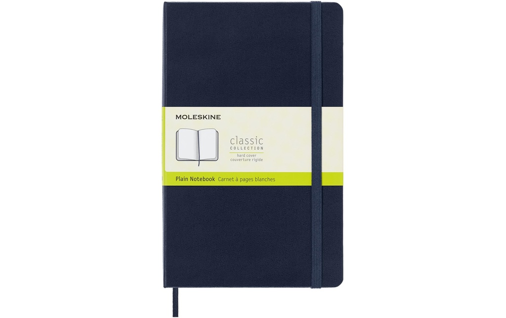 Moleskine Bloc-notes Classic A5 Blanco Bleu foncé, 240 pages