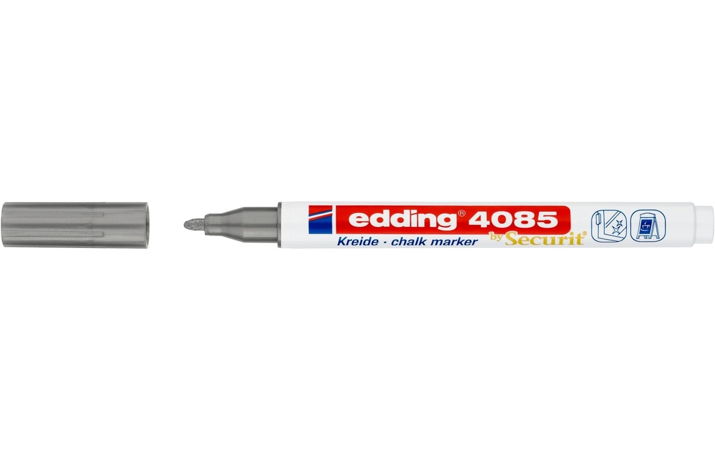EDDING Marqueur craie 4085 argent