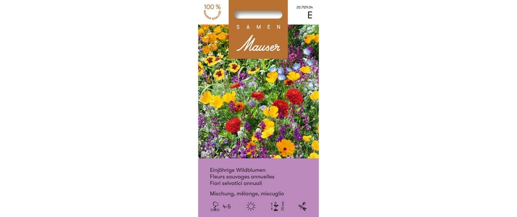 Samen Mauser Semence Mélange annuel de fleurs sauvages