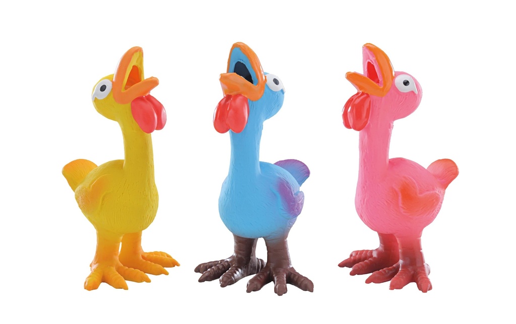 Nobby Poussin en latex, 16 cm