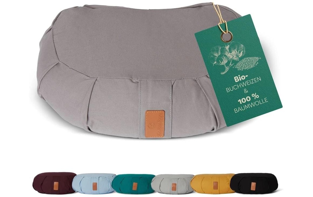 DoYourYoga Coussin de yoga Ganesh demi-lune