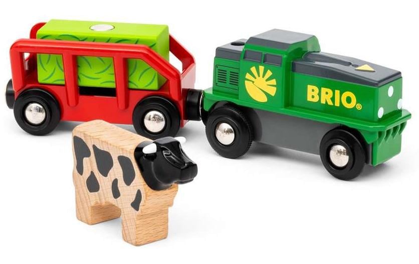 BRIO Farm Battery Train