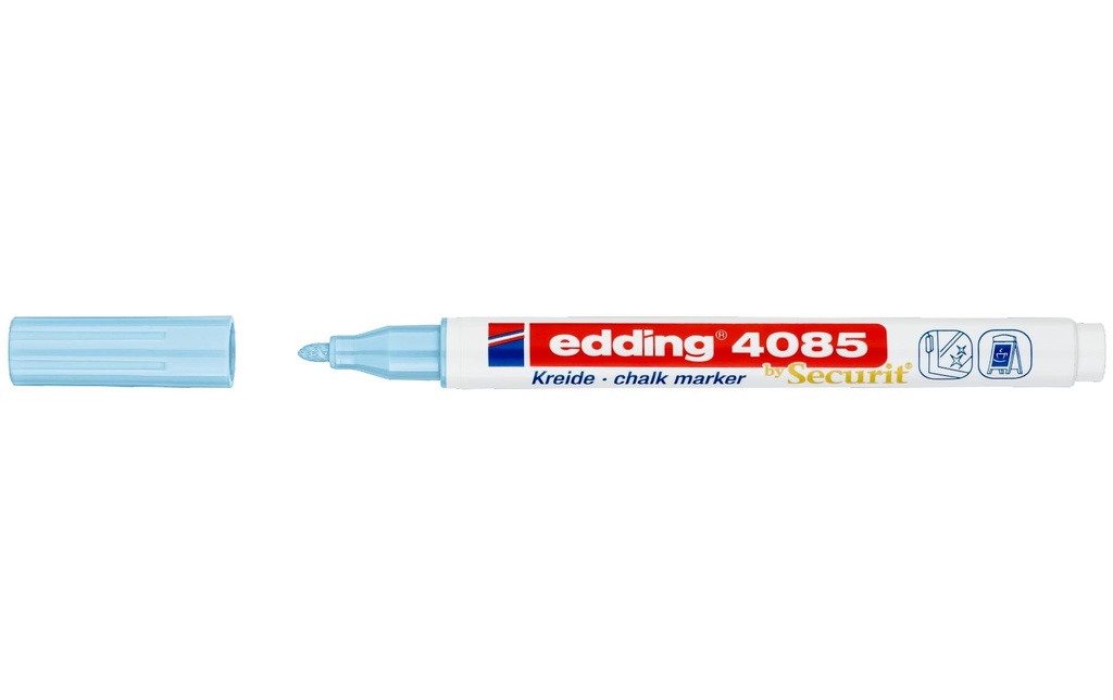 EDDING Marqu.craie 4085 bleu pastel