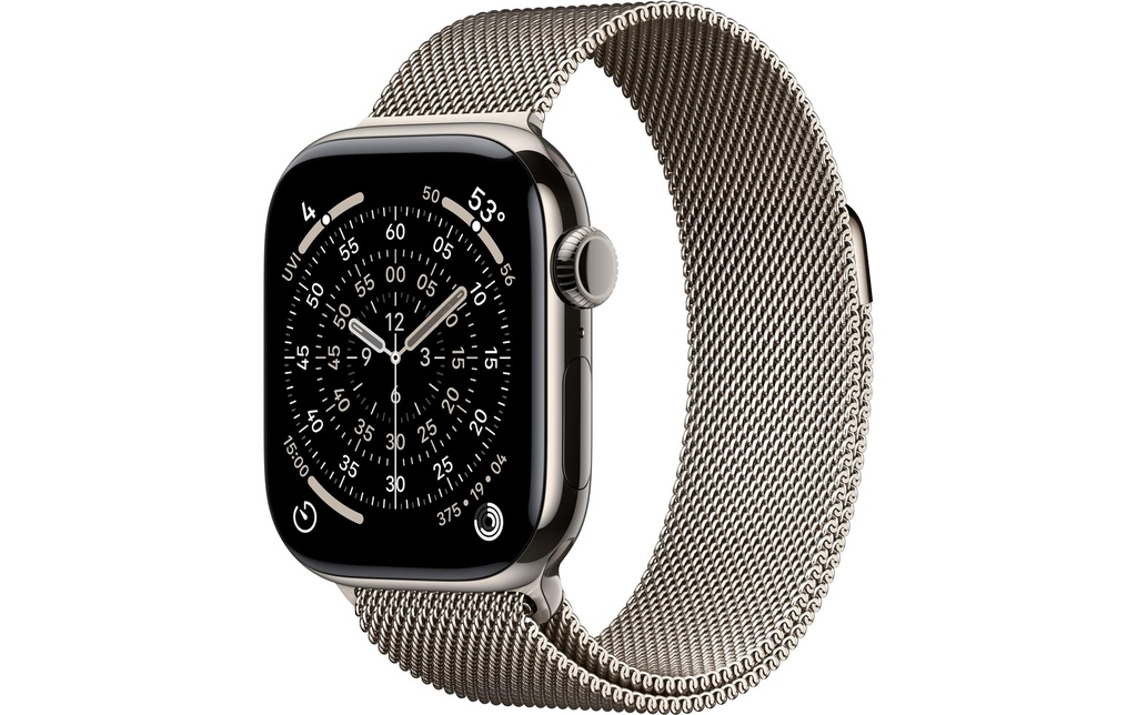 Apple Watch Series 11 42 mm LTE Nat Titanium Milanese Loop