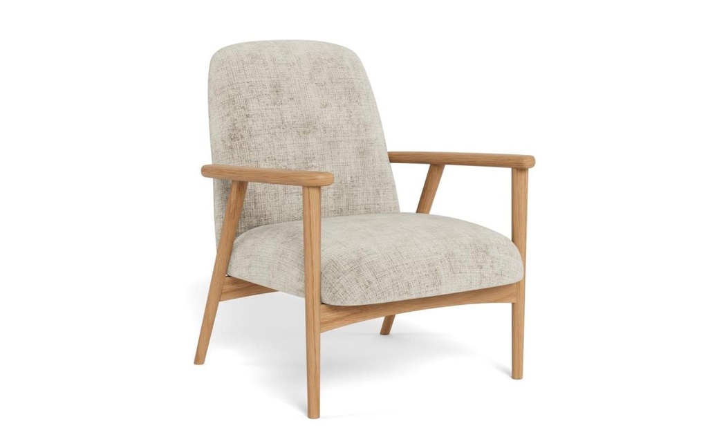AC Design Fauteuil Auckland Beige, 71 x 84 x 83 cm
