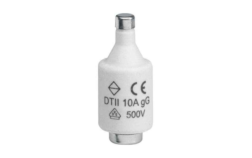 Elektromaterial Fusible DII E27 10A 500 V gG avec détecteur 5 pièces
