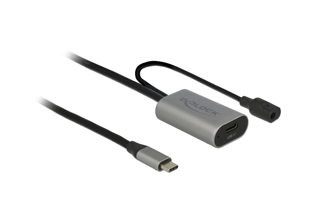 Delock Câble de prolongation USB 3.0 activement USB-C - Spécial/USB-C 5 m