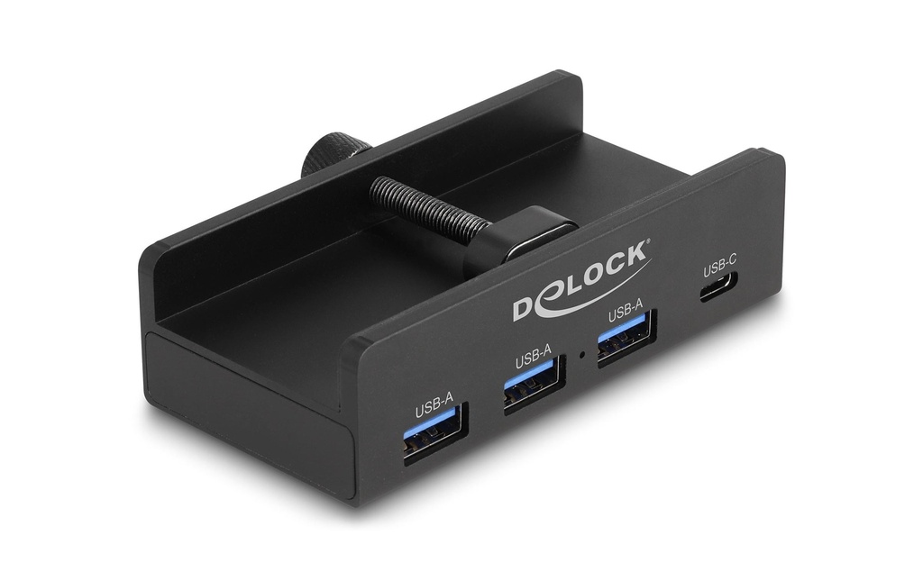 Delock Hub USB 5 Gbps, 1x USB-C, 3x USB-A