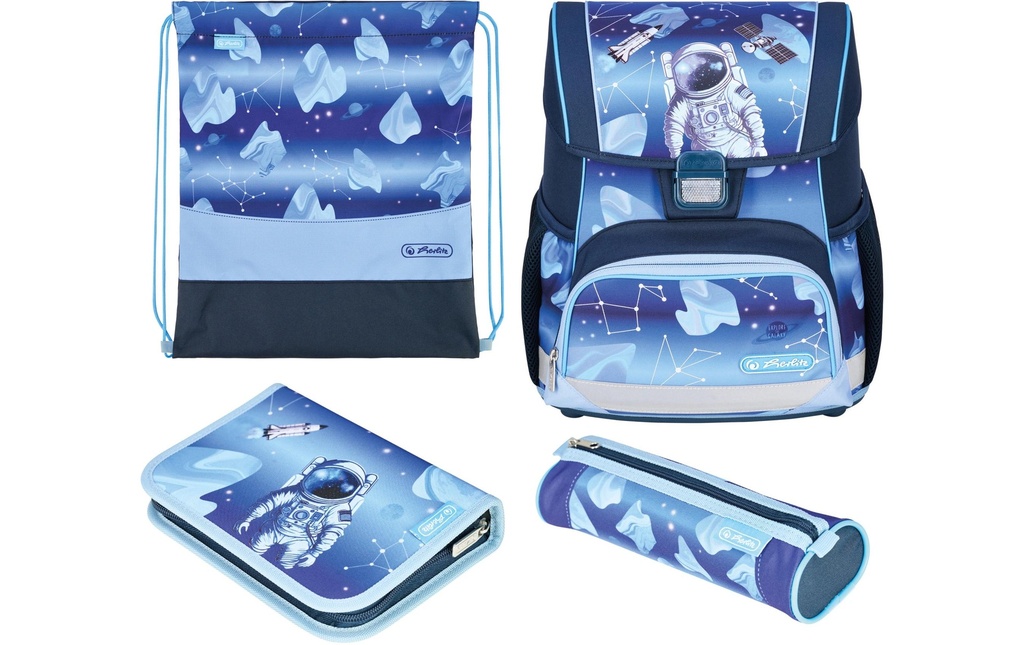 Herlitz Set de cartable Loop Plus Cosmic Explorer 17 l