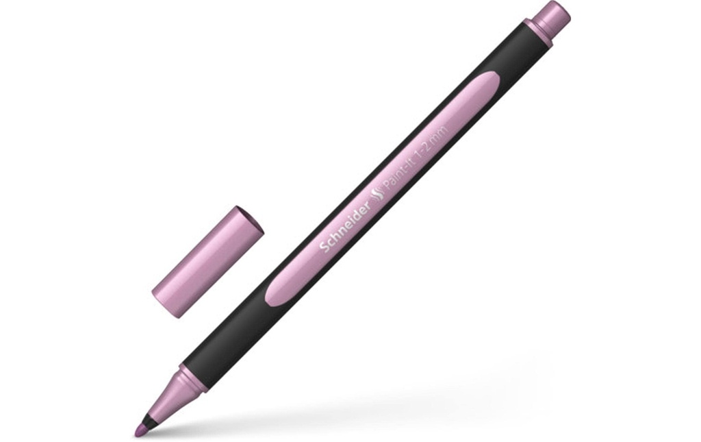 SCHNEIDER Feutre rose metallic