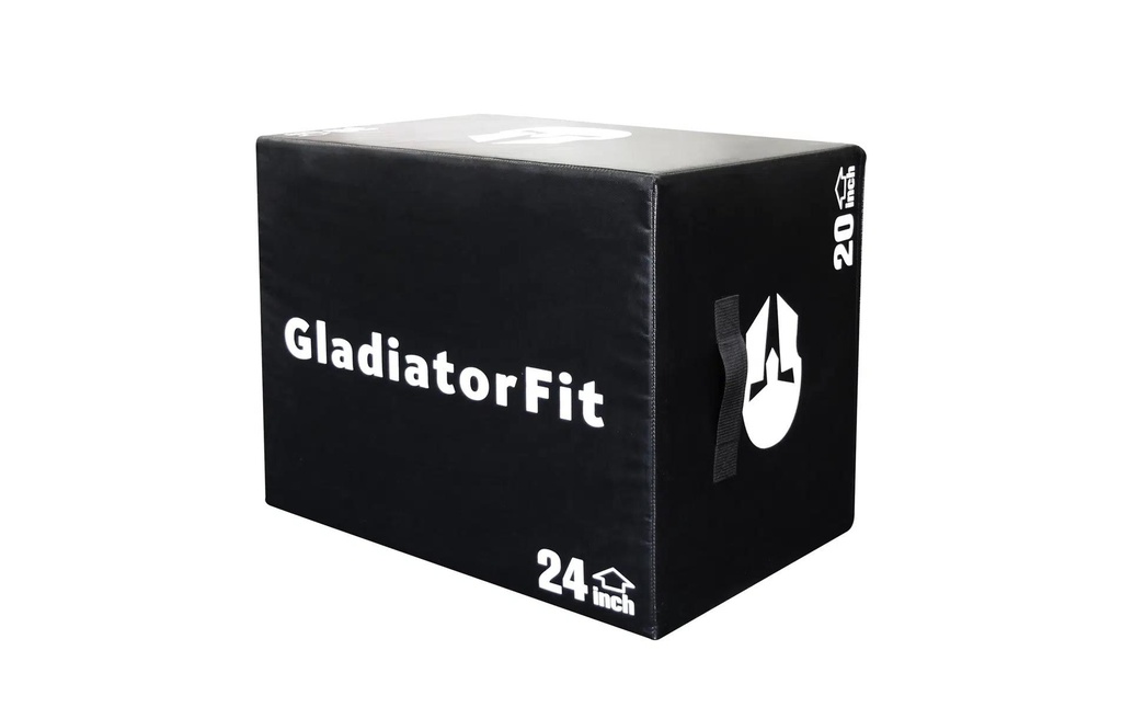 Gladiatorfit Boîte pylône en mousse pour sauter 3 en 1