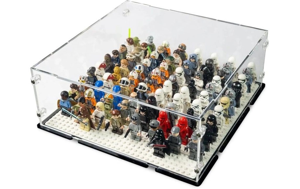 iDisplayit Modules de construction Présentoir en acrylique pour minifigurines LEGO