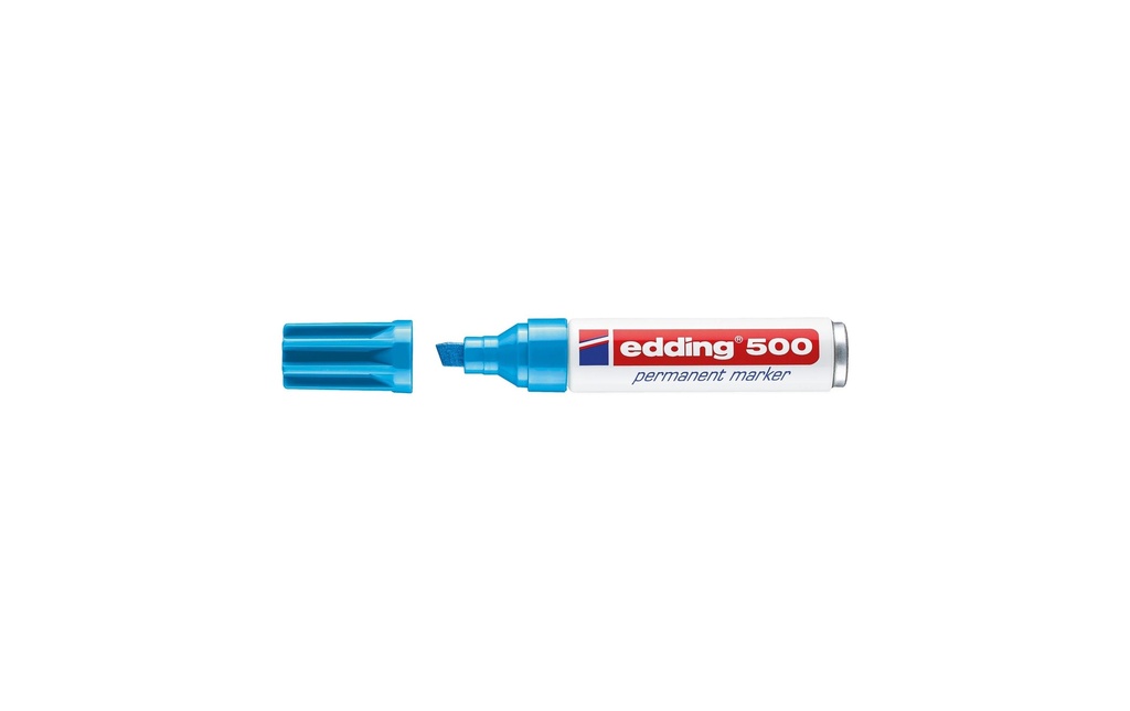 EDDING Marqueur perma.500 bleu clair