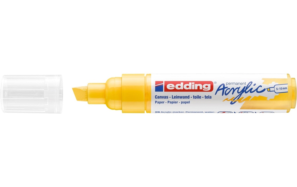 EDDING Marq. acryl. 5000 l. jaune