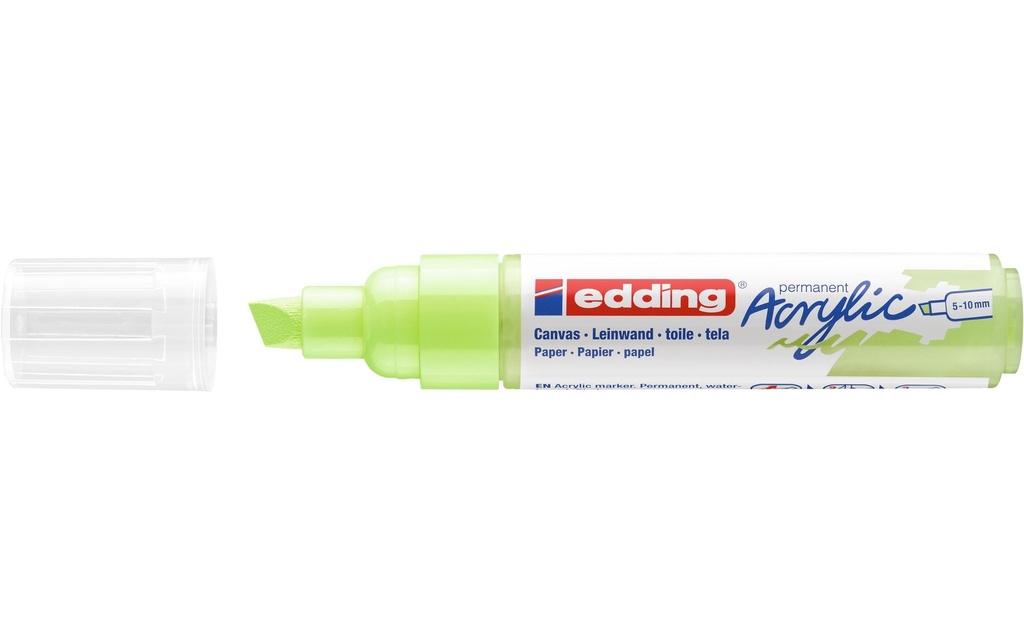 EDDING Marq. acryl. 5000 l. vert past