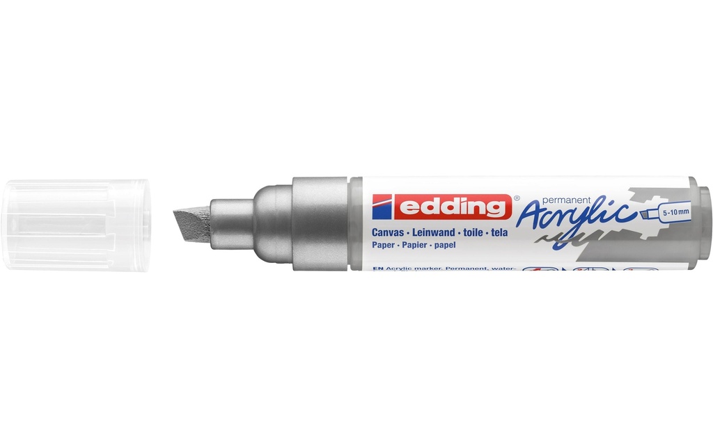 EDDING Marq. acryl. 5000 l. argent