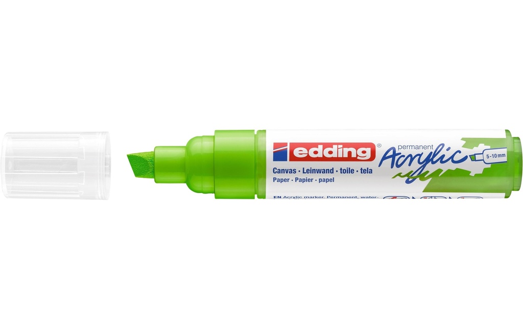 EDDING Marq. acryl. 5000 l. vert jaun