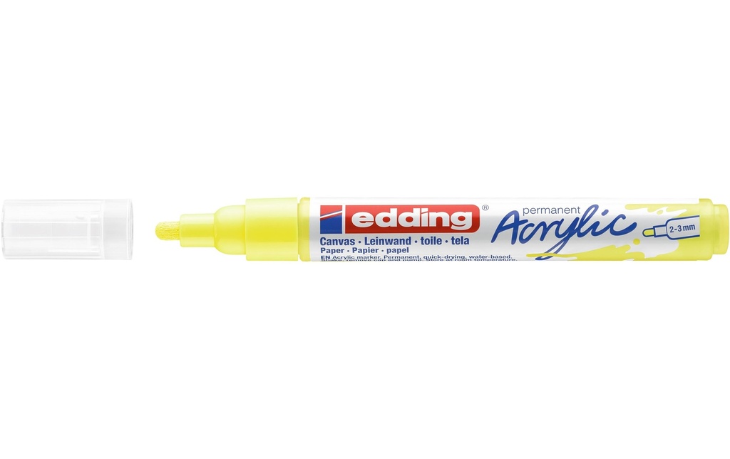 EDDING Marq. acryl. 5100 m. jaune fl