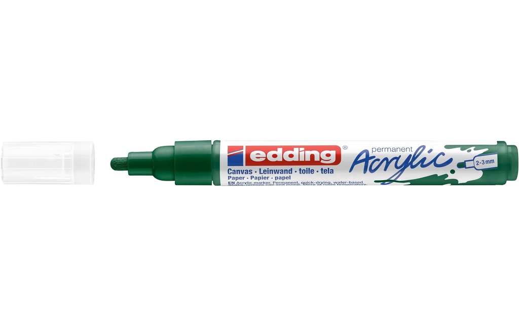 EDDING Marq. acryl. 5100 m. vert