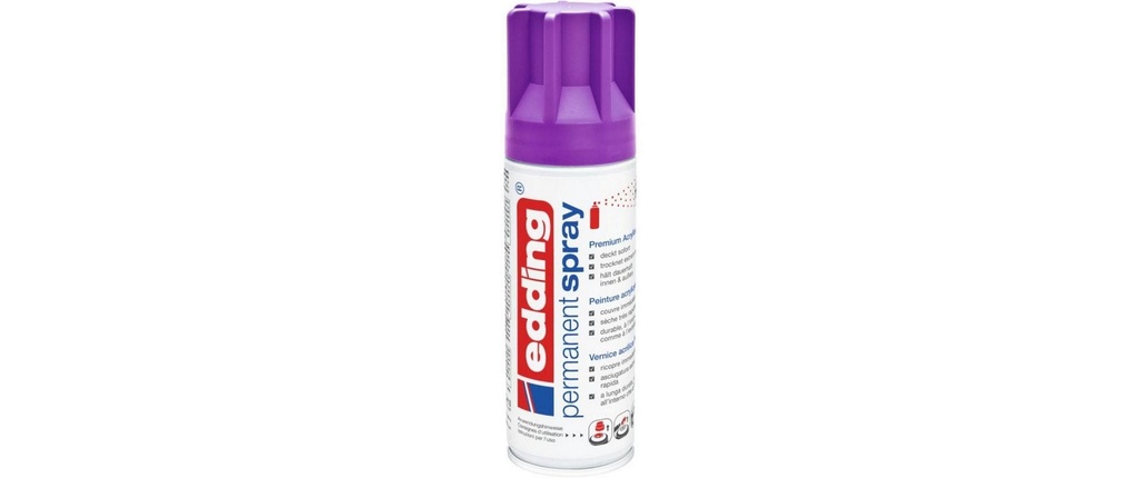 EDDING Acrylla.Spray satiné matt baie (200 pces)