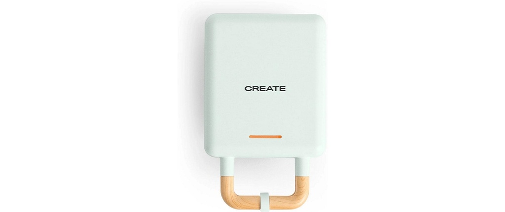 Create Gaufrier Stone 2 en 1 Compact Bleu pastel