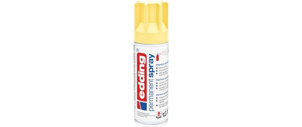 EDDING Acrylla.Spray satiné ma.ja.pas (200 pces)