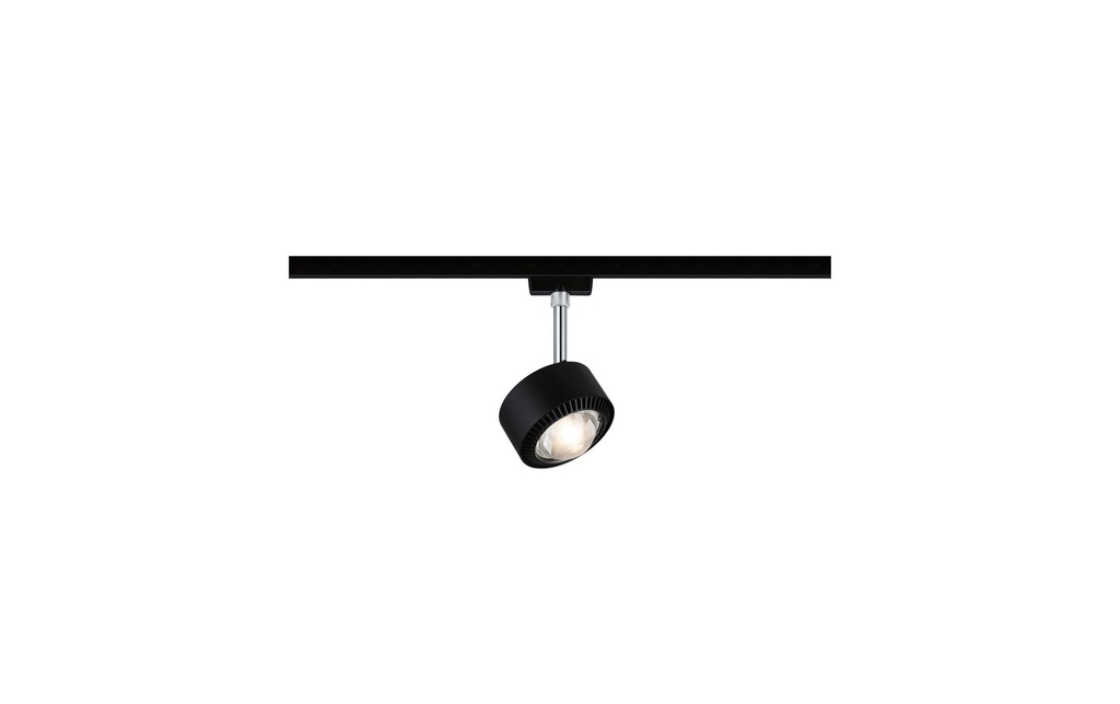 Paulmann Spot LED sur rail URail Aldan II, 9 W, 2700 K, noir