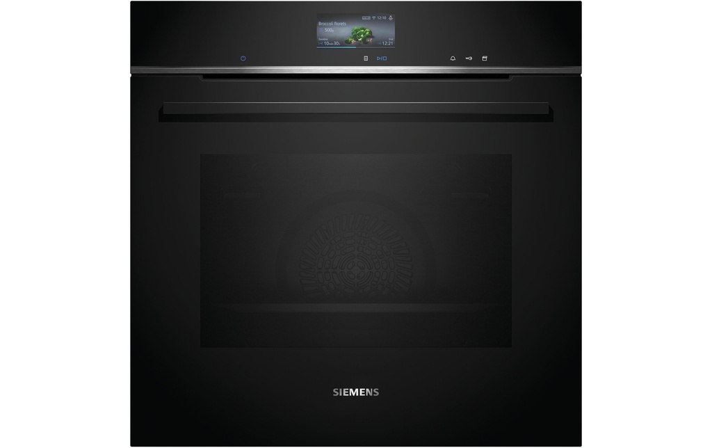 Siemens Four à vapeur encastré iQ700 HS736G3B1C Noir A +