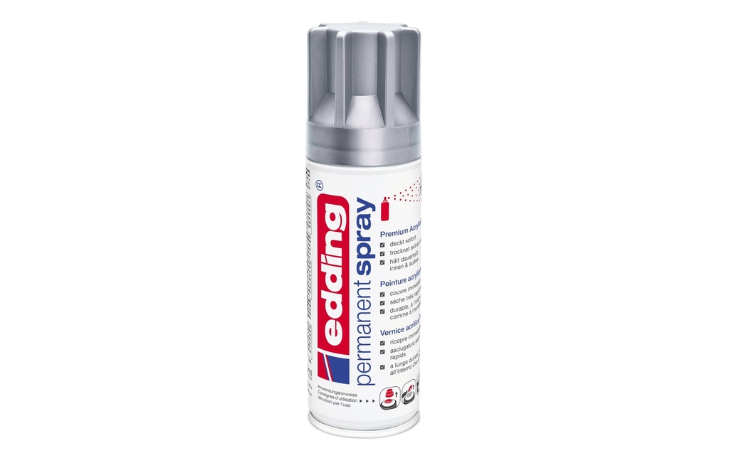 EDDING Acrylla.Spray satiné matt arge (200 pces)
