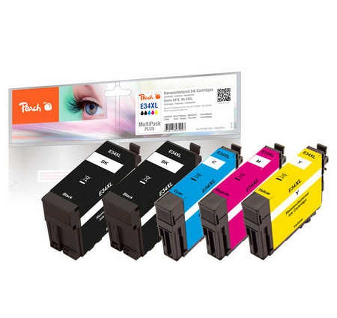 Peach Encre Epson No 34XL 2x BK, C, M, Y