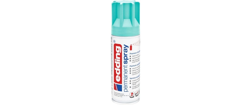 EDDING Acrylla.Spray satiné matt turq (200 pces)
