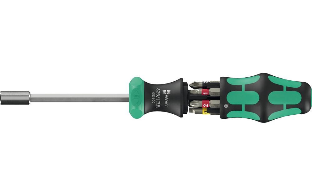Wera Jeux de cliquets Kraftform Kompakt 27 RA 1, 6 pièces