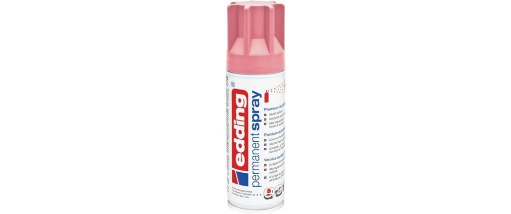 EDDING Acrylla.Spray satiné m.mauve (200 pces)