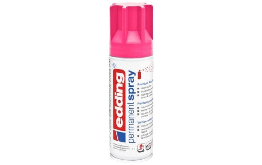 EDDING Laq.acryl.spray sat.rose néon (200 pces)
