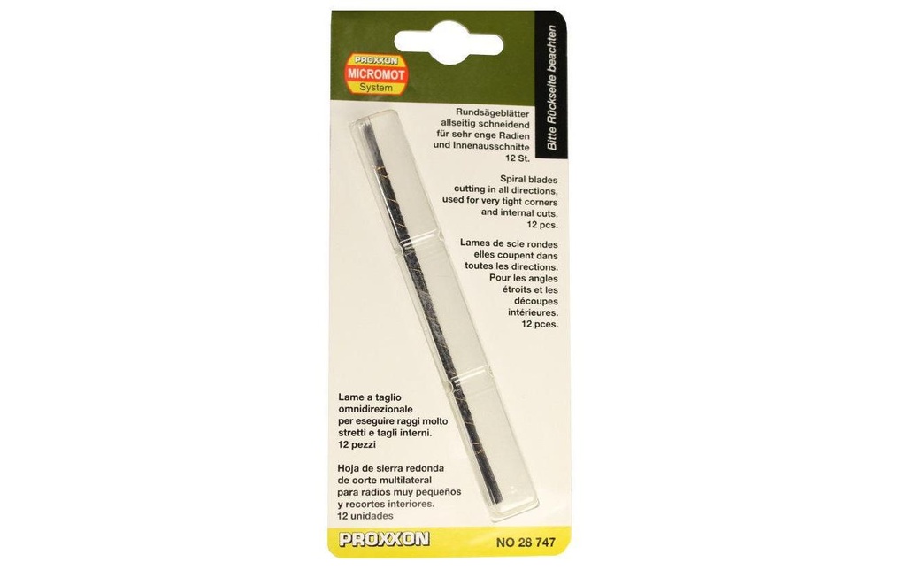 Proxxon Lame de scie 130 mm Lame de scie ronde, 12 pièces