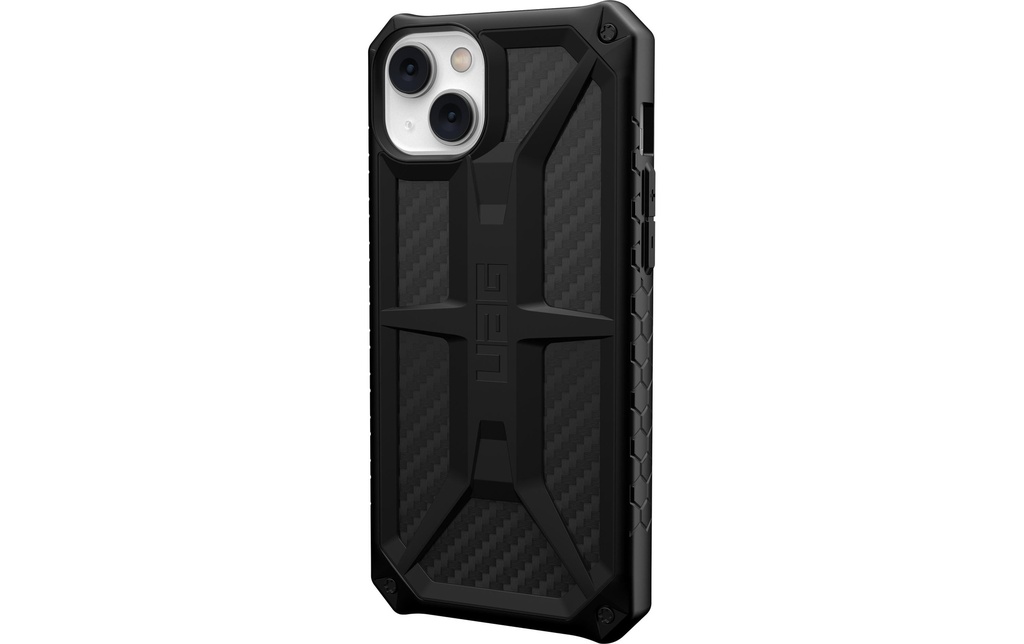 UAG Coque arrière Monarch iPhone 14 Plus Fibre de carbone