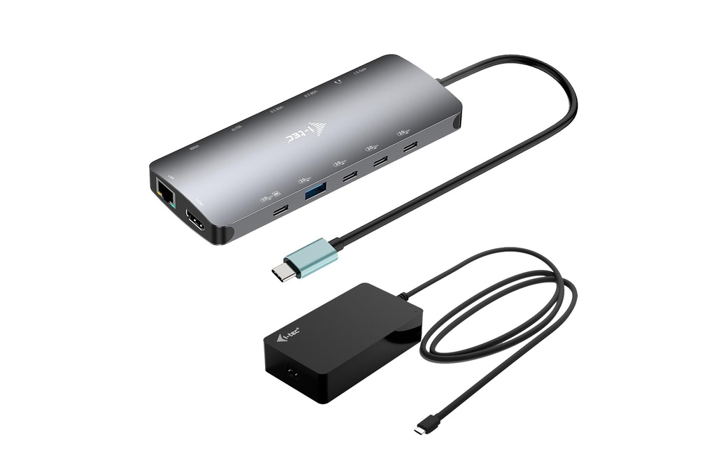 i-tec Station d'accueil Station d'accueil USB-C Metal Nano 3x Display
