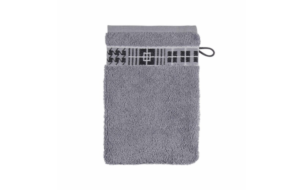 Frottana Gant de toilette Fjord 15 x 20 cm, Granit