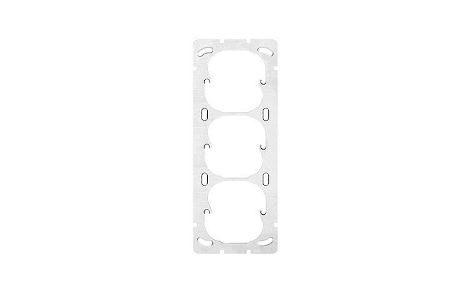 Feller EDIZIOdue Plaque de fixation 3x1