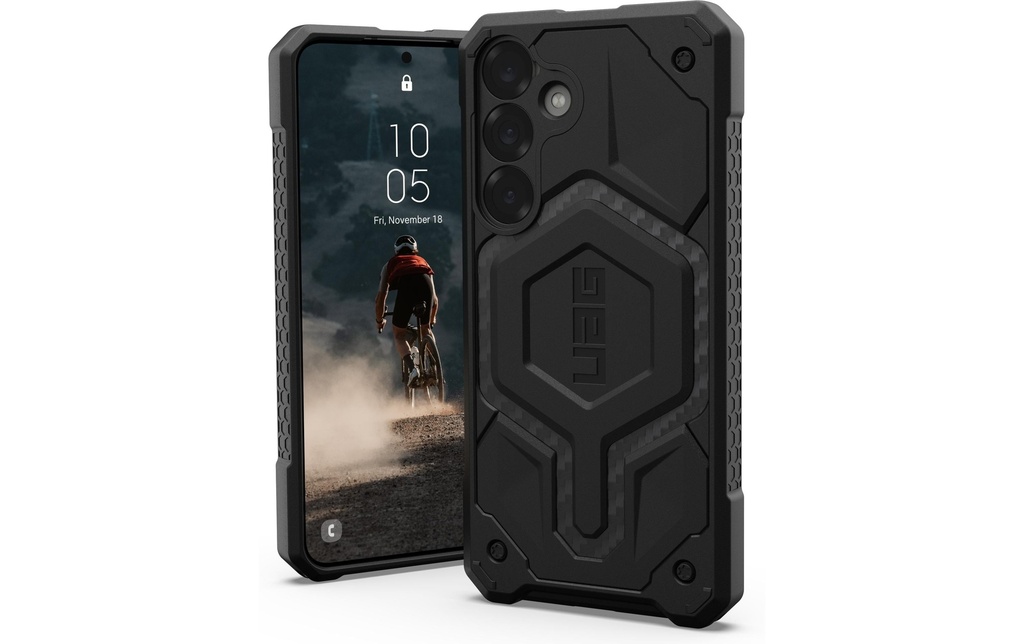 UAG Coque arrière Monarch Pro Galaxy S25+ Carbon Fiber