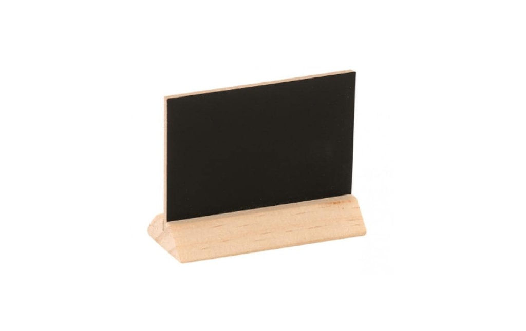 Glorex Tableau noir de table Mini 7.5 x 2 x 6 cm