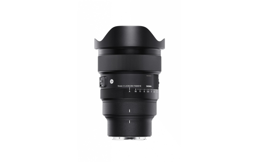 Sigma Longueur focale fixe 15mm F/1.4 DG DN Fisheye – Sony E-Mount