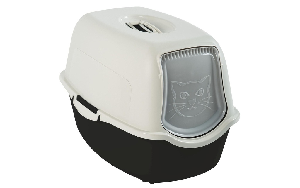 Rotho Litière pour chats Bailey Eco, Sable – Noir